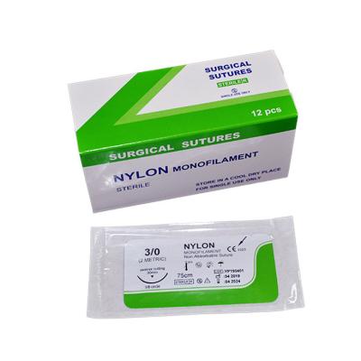 China Best-selling Surgical With Needle Products Nylon Surgical Suture Surgical Suture With Needle for sale