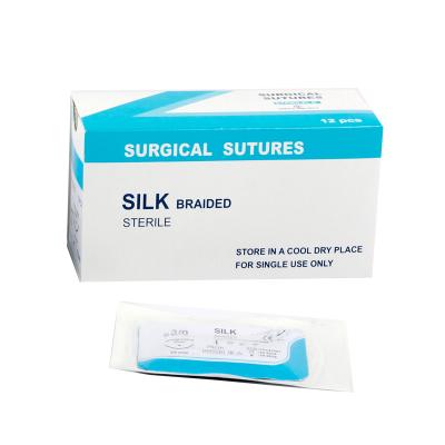 China Needle Casing And Chromic Single Surgical Surgical Medical Absorbable Cut Sutures Manufacturers for sale