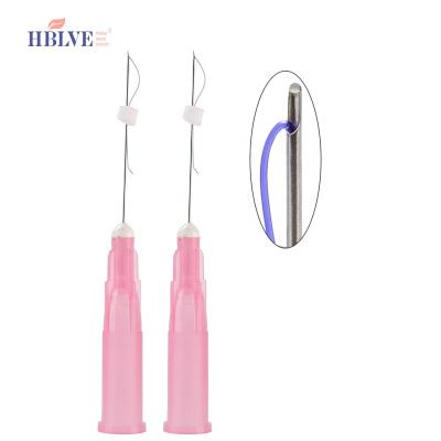 China Mono skin lift beauty product 29G 60mm pdo wire face nose lift wire for face rejuvenation with ce approved for sale