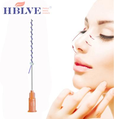 China Remove latest wrinkle trend 18g tooth 3-1 50mm face pdo wire collagen pdo hilos for sale