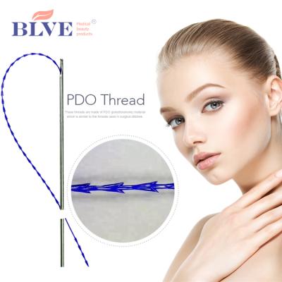 China Remove Absorbable Wrinkle Suture PDO Tooth Casting Tooth Hilos Tensores PDO Thread Elevator for sale