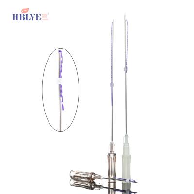 China Remove Wrinkle Absorbable Anti-Wrinkle Face Lift Mold Tooth Wire Compression Press Pdo V Line For Sale for sale