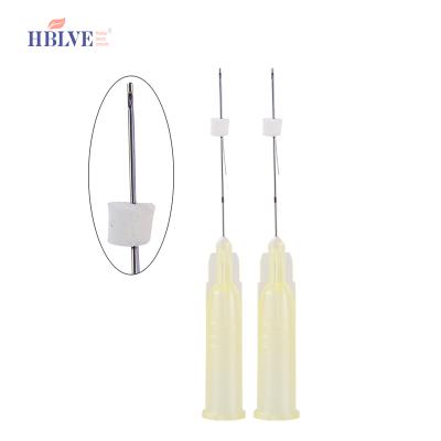 China Skin lift HBLVE face lifting pdo tooth fox eye yarn anti aging absorbable pdo yarn for sale