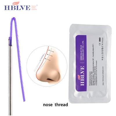 China Skin Lift HBLVE 21G 60mm Nose Lift Tooth Pdo Wire Elevator Hilos Tensores Pdo Corea El Rostro for sale