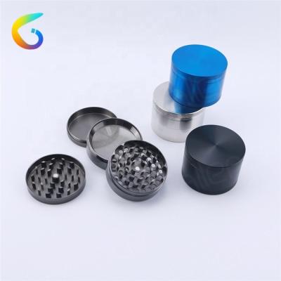 China Wholesale Custom Logo Rolling Paper Herb Grinder Zinc Combine Herb Grinder 40mm Tobacco 4part Herb Grinder For Smoking Accessories for sale