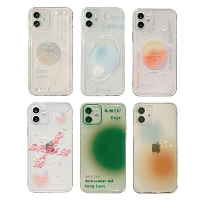 China Wholesale Custom Printing TPU Anti-fall Clear Silicone Sublimation Blanks Phone Cases For Phone 12 11 X Max Pro for sale