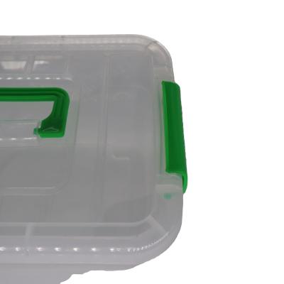 China Viable Professional Transparent Plastic Storage Box Large Clear Plastic Storage Box for sale