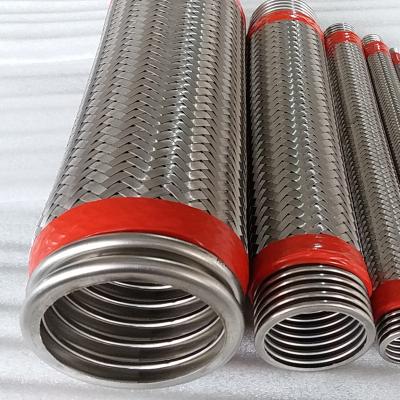 China Oil Stainless Steel Wire Braid Flexible Metal Hose for sale