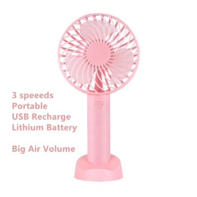 China Mini Pocket Smart Portable Convenient USB Recharge Handy Electric Fan for sale