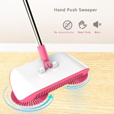 China Eco-Friendly Push Mechanical Sweeper Hand Broom Sweeper For Indoor Field Easy Broom for sale