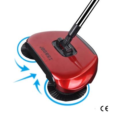 China Home 2019 Hot Sale 360 ​​Rotating Hand-Propelled Manual Floor Sweeper Cleaner As Seen On TV for sale