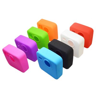 China Protective Housing Case Eco-friendly Silicone Rubber Skins Protector Cover Other Camera Accessories For GoPro Fusion 360 Degree Action Camera for sale