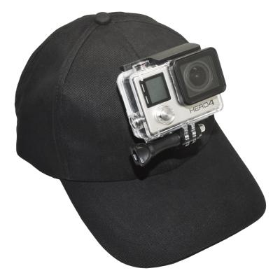 China Cloth + Plastic Baseball Cap Mount For GoPro Session Hero 7 5 8 6 5 4 3 Plus DJI OSMO Action Cameras for sale