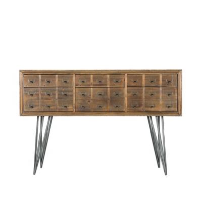 China CONSOLE TABLE Countryside Wooden Sideboard European Fir Home Furnishings Old for sale