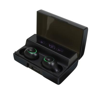 China XG01 In-ear Earphone Sports Stereo Music Gaming Headsets Wireless Earbud Tws Earphone With Led Digital Display Charging Case for sale