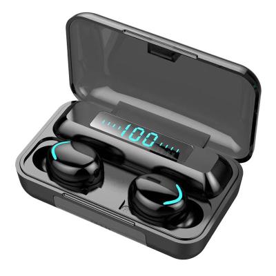 China In-ear F9-5C TWS sports bluetooth earbuds stereo waterproof wireless headsets earphone wireless earbuds with charging case for sale