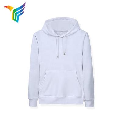 China Non-inverted Anti-Shrink Velvet Cotton Hoodies For Youth With Pocket Classic Hoodies JFC- HD001 White Hoodies for sale