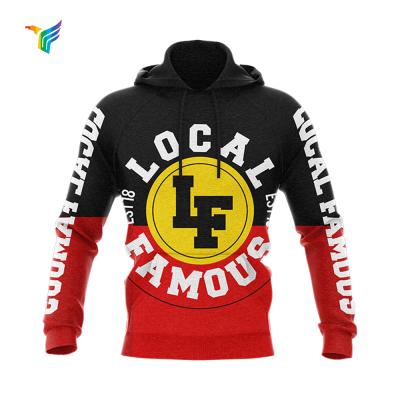 China 2020 Customs Cotton Polyester Fleece Anti-Shrink High Quality Sublimation Printed Hoodies Men's Hoodies for sale