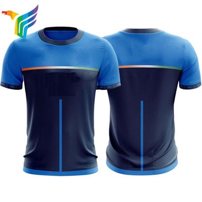 China Junior Set Tennis Jerseys Englond Game Beach Yellow Color Tees Sets Cricket Tank Top Press Sublimation Color Shirts for sale