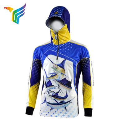 China Custom Cheap Price Antibacterial Quick Dry 100% Polyester Long Sleeve Fishing Shirt For Autumn Fishing Shirt for sale