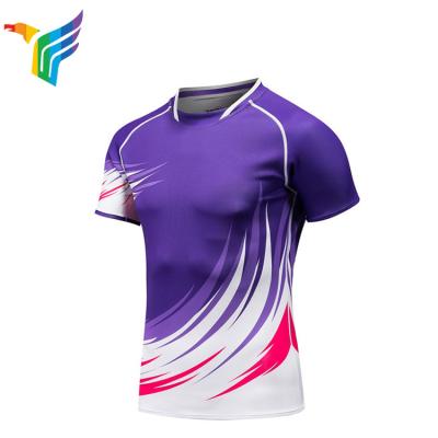 China Antibacterial league rugby tank top custom sublimation printing mens rugby tank top Nrl rugby league tank top for sale