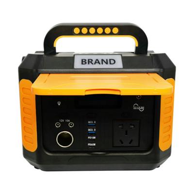 China Wireless Charging Continuous Output 500W Peak Power 1000W 2022 Solar Generator 110V Portable Power Station for sale