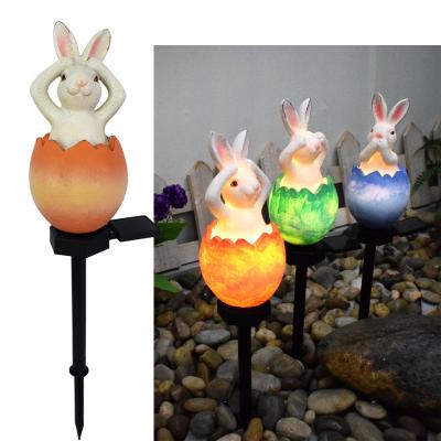 China Best Solar Outdoor Garden Backyard High Insert Lamp Solar Power Rabbit Solar Light Waterproof Lamp for sale