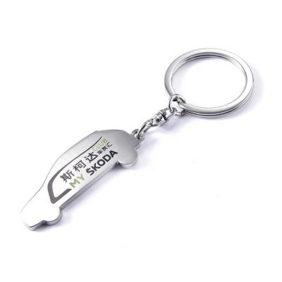 China 2019 promotional metal car shape metal keychain/metal key chain for sale