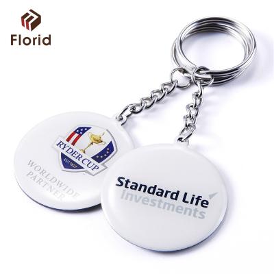 China Unisex Promotional High Quality Custom Metal Logo Wholesales Key Chain No Minimum for sale