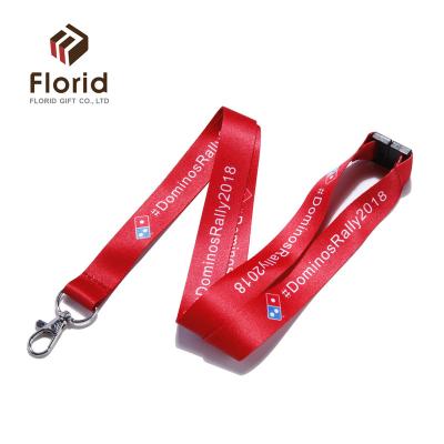 China Polyester Cheap Printed Lanyards No Minimum Order / Lanyard Printing Machine for sale