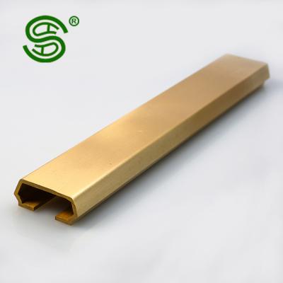 China Decorations Wholesale Accept OEM Custom L-Angle Brass Copper Bar For Decorations for sale