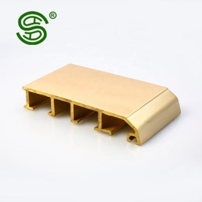 China China Manufacturer Different Pattern Of Decorative Brass Extrusion Profile For Wooden Window Customized for sale