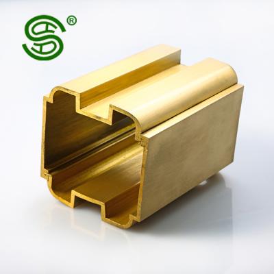 China Customized Decoration Customized High Quality Brass Copper Composite Profile Customized for sale