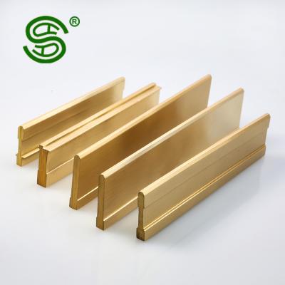 China Cheap price kinds of luxury copper extrusion shape metal electrical profile electronic components for sale