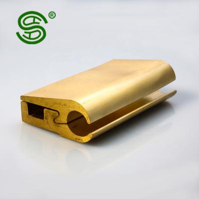 China Factory different model of fancy textile machine brass profile for sale