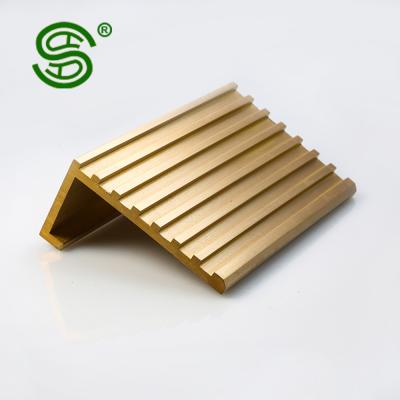 China Custom Wholesale High Quality Brass Staircase Luxurious Brass Copper Flair for sale