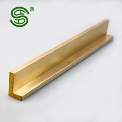 China Decorations Price Cheap OEM New Design L-Angle Bar Rectangular Brass Copper Tool Kit for sale