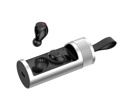 China TWS (True Wireless Stereo) Rotation Case Earphone Aluminum Filling Sports Waterproof TWS Mini Earbud Bluetooth Wireless Earphone for sale