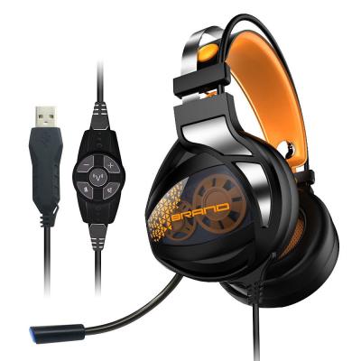 China High Quality Gaming Headset Noise Canceling Gaming Stereo Wired Headset for sale