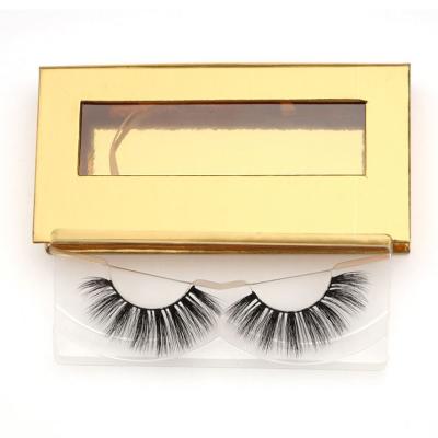 China Hand Made Box of Mink Eyelashes 3d Mink Eyelash Thin Band 100% 25mm 3d Mink False Eyelashes With Lashes Eyelash Packaging Box for sale