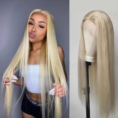 China Silky Straight Virgin Human Hair Full Lace Wig 150 Density Raw Wave Lace Wigs Pre Plucked Cuticle Aligned Brazilian Hair for sale