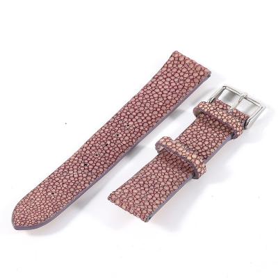 China Breathable soft watch leather straps luxury watch leather strap premium leather watch strap for sale