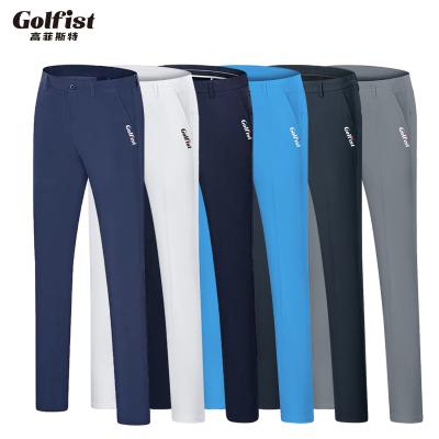 China New OEM Anti-Wrinkle Summer Custom Men's Golf Pants Casual Sports Quick Dry Breathable Golf Pants Men for sale