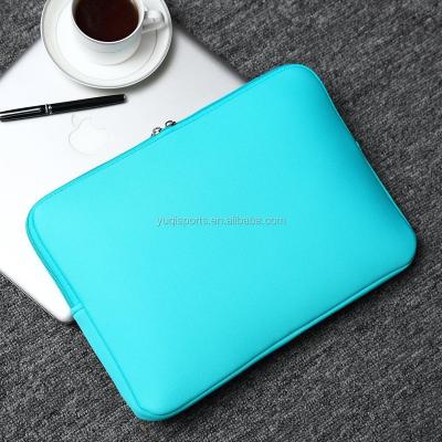 China Waterproof Breathable Neoprene Laptop Bag With Shockproof EVA Padding for sale