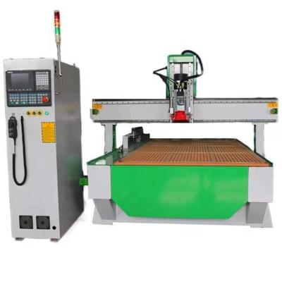 China PVC Engraving Cutter Jinan Powertech 3D Wood Acrylic Price 1325 Good ATC 1530 2030 2040 Linear Wood CNC Router Machine For Timbering MDF Aluminum Alucobond PVC for sale