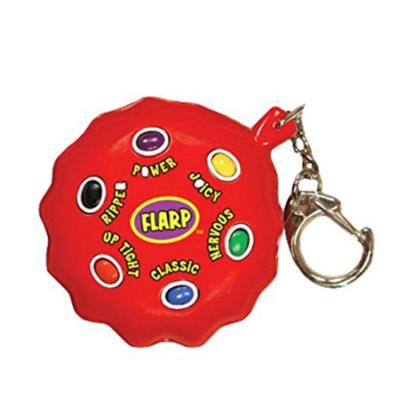 China 2021 Plastic Electronic Tricky Toy Fart Ball Fun Novelty Fart Horn With Key Chain for sale