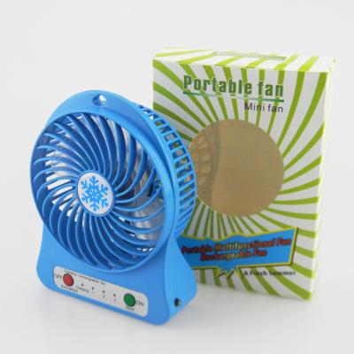 China Portable Household Appliances Mini Portable Fan Desktop USB Rechargeable Battery Fan for Home Office Bedroom for sale