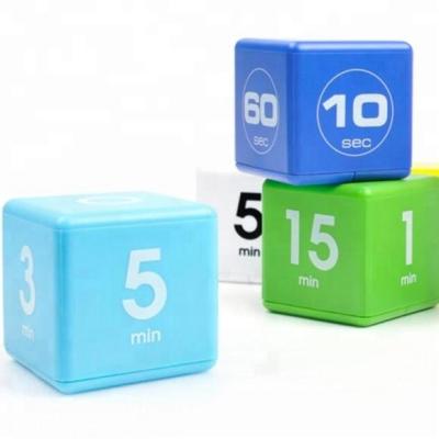 China Hot Selling ABS Reminder Kitchen Miracle Study Sports Yoga Cube Timer for sale