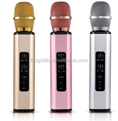 China New Wireless Stereo Sound Quality High Quality Handheld Microphone And Speaker / For Party for sale