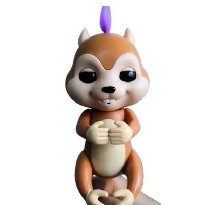 China Plastic Chirstmas Toys Cartoon Finger Squirrel Kids Toys For 8 To 13 Years Old Squirrel Toy Cartoon for sale